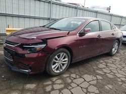 Chevrolet Malibu LT salvage cars for sale: 2016 Chevrolet Malibu LT