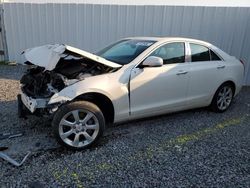 Salvage cars for sale from Copart Riverview, FL: 2013 Cadillac ATS Luxury