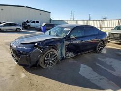 BMW 740 xi salvage cars for sale: 2024 BMW 740 XI