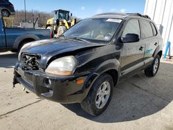 Hyundai Tucson SE salvage cars for sale: 2009 Hyundai Tucson SE