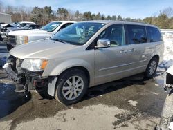 Salvage cars for sale from Copart Exeter, RI: 2012 Chrysler Town & Country Touring L