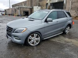 Salvage cars for sale at Fredericksburg, VA auction: 2014 Mercedes-Benz ML 350 4matic