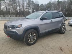 Jeep Cherokee salvage cars for sale: 2019 Jeep Cherokee Trailhawk