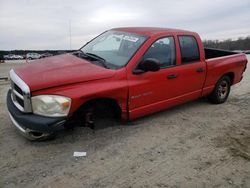 Salvage cars for sale from Copart Spartanburg, SC: 2007 Dodge RAM 1500 ST