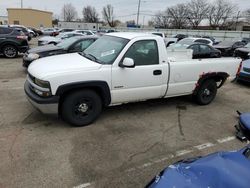 Chevrolet Silverado c1500 salvage cars for sale: 2002 Chevrolet Silverado C1500