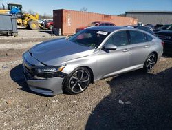 Salvage cars for sale at Hueytown, AL auction: 2018 Honda Accord Sport