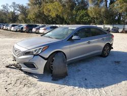 Salvage cars for sale at Ocala, FL auction: 2017 Hyundai Sonata SE