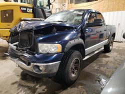 Salvage cars for sale from Copart Anchorage, AK: 2004 Dodge RAM 1500 ST