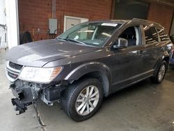 Salvage cars for sale from Copart Sun Valley, CA: 2017 Dodge Journey SXT