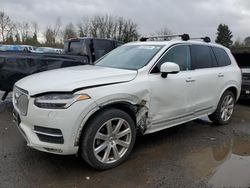Salvage cars for sale from Copart Portland, OR: 2016 Volvo XC90 T6