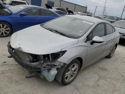 Salvage cars for sale from Copart Haslet, TX: 2017 Chevrolet Cruze LT