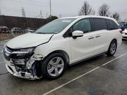 Honda salvage cars for sale: 2019 Honda Odyssey EXL