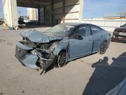 Salvage cars for sale from Copart Kansas City, KS: 2024 Nissan Sentra SR