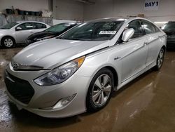 Salvage cars for sale at Elgin, IL auction: 2012 Hyundai Sonata Hybrid