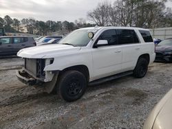 Chevrolet Tahoe Police salvage cars for sale: 2017 Chevrolet Tahoe Police