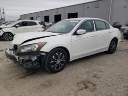 Salvage cars for sale at Jacksonville, FL auction: 2011 Honda Accord LX