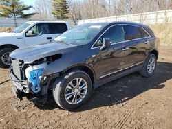 Salvage cars for sale from Copart Davison, MI: 2021 Cadillac XT5 Premium Luxury