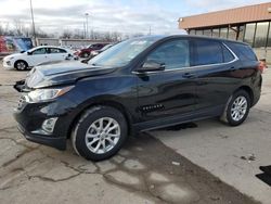 Chevrolet Equinox LT salvage cars for sale: 2018 Chevrolet Equinox LT