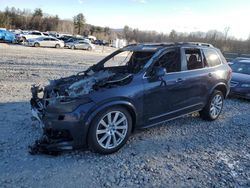 Salvage cars for sale from Copart Candia, NH: 2019 Volvo XC90 T6 Momentum