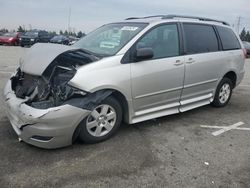 Toyota Sienna CE Vehiculos salvage en venta: 2007 Toyota Sienna CE