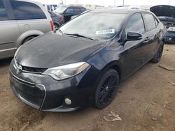 Toyota Corolla salvage cars for sale: 2015 Toyota Corolla L