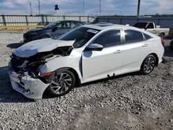 Honda salvage cars for sale: 2017 Honda Civic EX