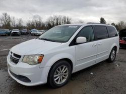 Salvage cars for sale from Copart Portland, OR: 2016 Dodge Grand Caravan SXT