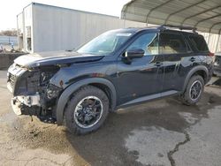 Salvage cars for sale at Fresno, CA auction: 2023 Nissan Pathfinder SV