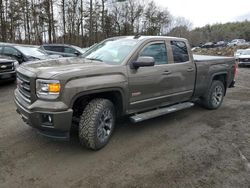 GMC Sierra salvage cars for sale: 2015 GMC Sierra K1500 SLT