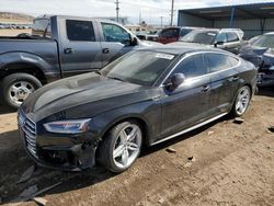 Salvage cars for sale at Colorado Springs, CO auction: 2018 Audi A5 Premium Plus S-Line