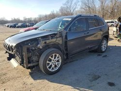 Salvage cars for sale from Copart Ellwood City, PA: 2015 Jeep Cherokee Latitude