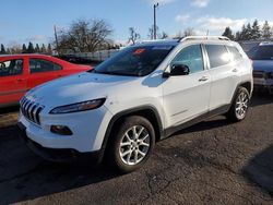 Salvage cars for sale at Woodburn, OR auction: 2018 Jeep Cherokee Latitude Plus