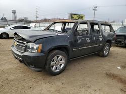 Chevrolet salvage cars for sale: 2012 Chevrolet Suburban K1500 LTZ