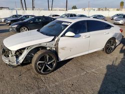 Honda Accord Sport salvage cars for sale: 2020 Honda Accord Sport