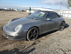 Salvage cars for sale from Copart San Diego, CA: 2008 Porsche 911 Carrera Cabriolet