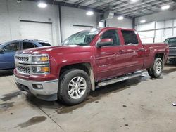 Salvage cars for sale at Ham Lake, MN auction: 2015 Chevrolet Silverado K1500 LT