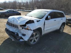 Salvage cars for sale at Marlboro, NY auction: 2015 Jeep Grand Cherokee Limited