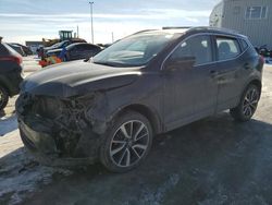 Salvage cars for sale at Nisku, AB auction: 2019 Nissan Rogue Sport S