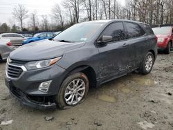 Salvage cars for sale from Copart Waldorf, MD: 2019 Chevrolet Equinox LS