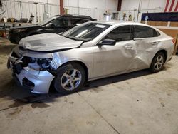 Chevrolet salvage cars for sale: 2018 Chevrolet Malibu LS