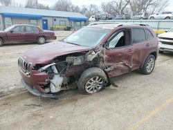 Jeep Grand Cherokee salvage cars for sale: 2021 Jeep Cherokee Latitude