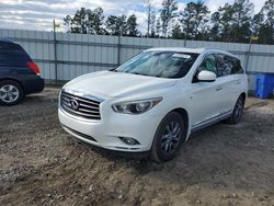 Salvage cars for sale at Harleyville, SC auction: 2015 Infiniti QX60
