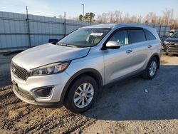 Salvage cars for sale at Lumberton, NC auction: 2016 KIA Sorento LX