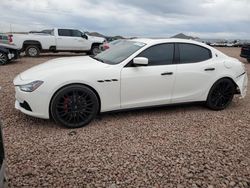 Salvage cars for sale from Copart Phoenix, AZ: 2016 Maserati Ghibli S