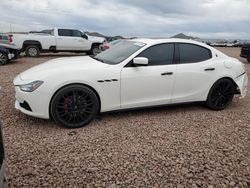 Maserati Ghibli S salvage cars for sale: 2016 Maserati Ghibli S