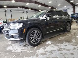 Salvage cars for sale from Copart Cahokia Heights, IL: 2021 Jeep Grand Cherokee L Summit