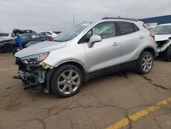 Salvage cars for sale at Woodhaven, MI auction: 2017 Buick Encore Essence