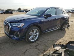 Salvage cars for sale at Pennsburg, PA auction: 2023 Audi Q3 Premium Plus S Line 45