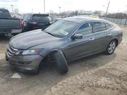 Salvage cars for sale at Indianapolis, IN auction: 2010 Honda Accord Crosstour EXL