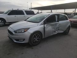 Salvage cars for sale at Anthony, TX auction: 2017 Ford Focus SEL